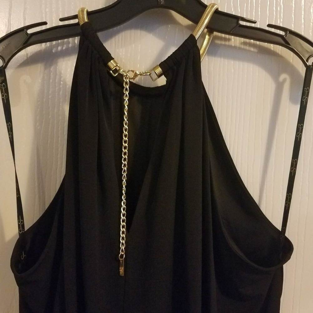 NEW Jessica Simpson Halter Necklace Blouson dress NEW - Picture 6 of 7